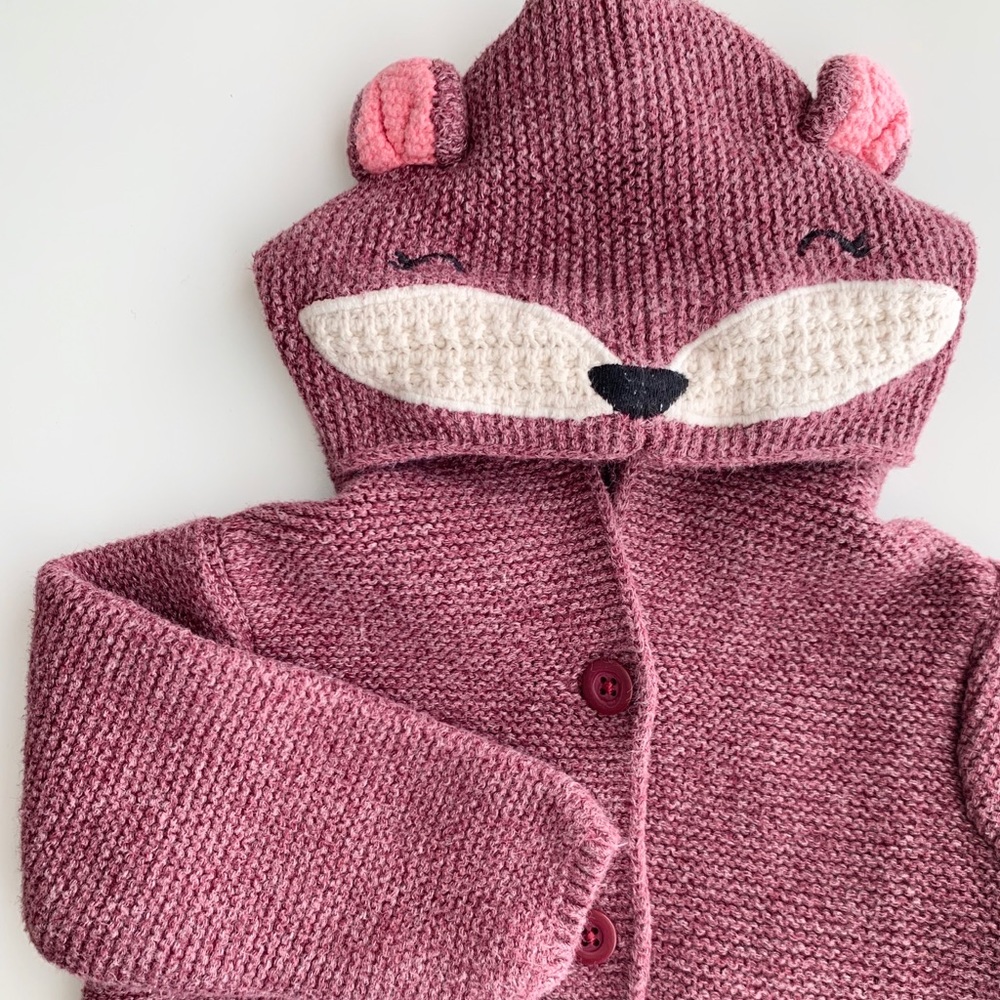 BABY GAP Knit Button Up Sweater